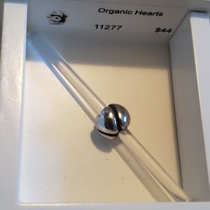 Trollbeads Organic Hearts Sterling Silver Bead